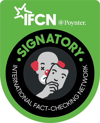 IFCN Signatory badge
